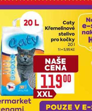 Caty Křemelinové stelivo pro kočky 20l