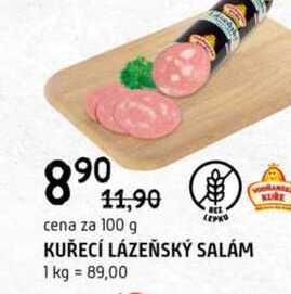 Kuřecí lázeňský salám 100g