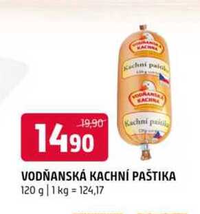 Vodňanská Kachní paštika 120g