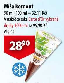Míša kornout, 90 ml  