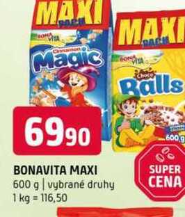 Bonavita maxi 600 g vybrané druhy 