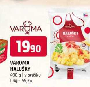 Varoma halušky 400 g v prášku 