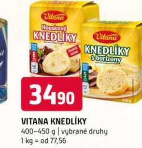 Vitana Knedlíky 400g