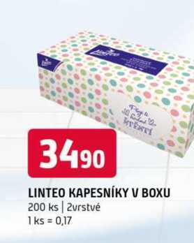 Linteo kapesníčky 200 ks