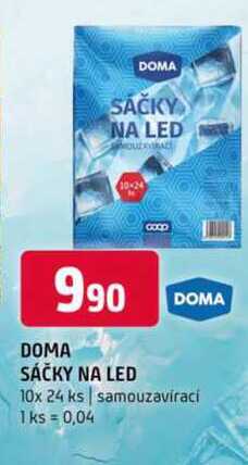 Doma Sáčky na led 10x24ks