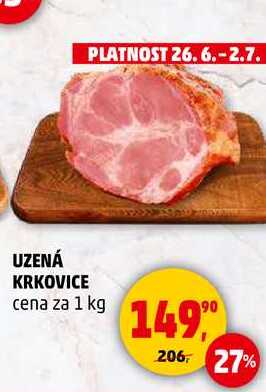 UZENÁ KRKOVICE, 1 kg 