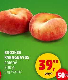 BROSKEV PARAGUAYOS balené, 500 g  