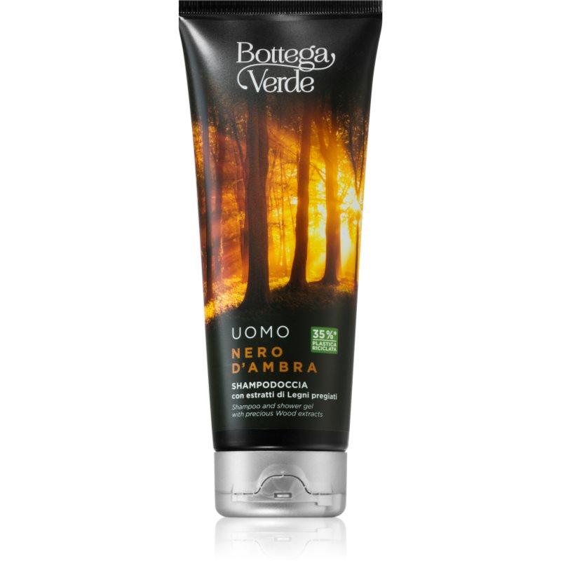 Bottega Verde Black Amber šampon a sprchový gel 2 v 1 200 ml