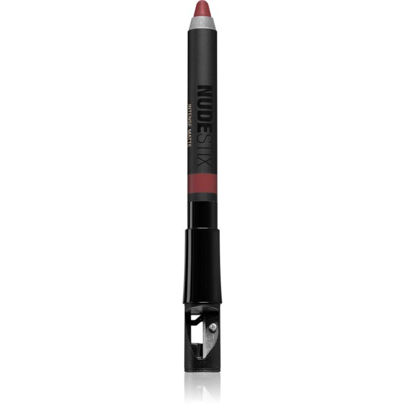 Nudestix Intense Matte univerzální tužka na rty a tváře odstín Sunkissed Rose 2,8 g