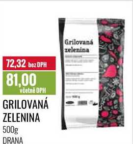 GRILOVANÁ ZELENINA 500g