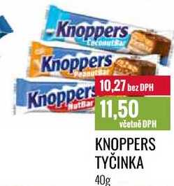 KNOPPERS TYČINKA 40g 