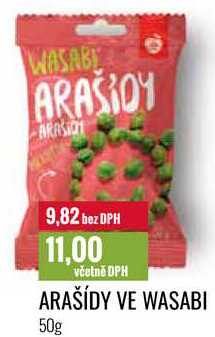 ARAŠÍDY VE WASABI 50g 