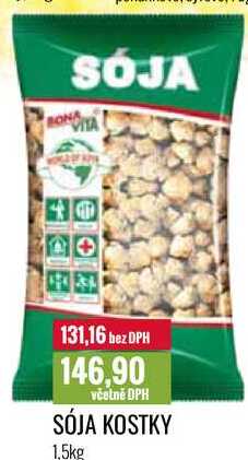 SÓJA KOSTKY 1,5kg 