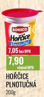 HOŘČICE PLNOTUČNÁ 200g 