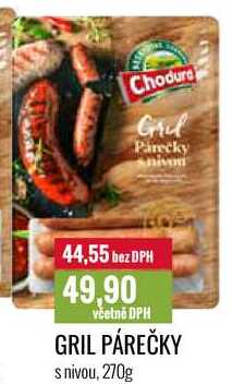 GRIL PÁREČKY S nivou, 270g 