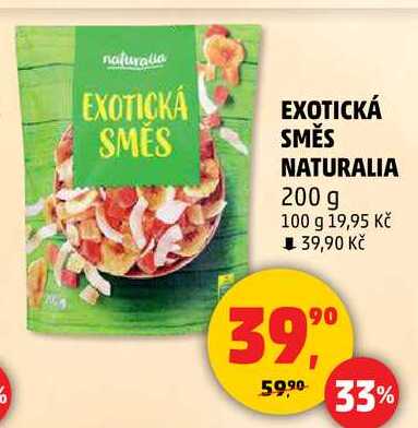 EXOTICKÁ SMĚS NATURALIA, 200 g 