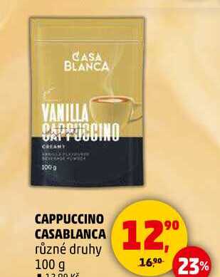 CAPPUCCINO CASABLANCA různé druhy, 100 g 