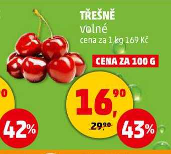 TŘEŠNĚ, 100 g