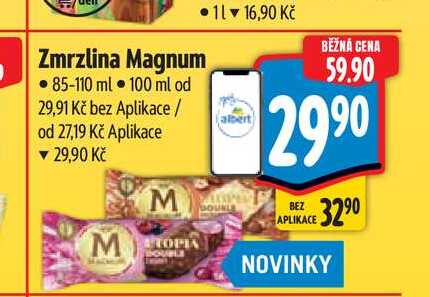 Zmrzlina Magnum 85-110 ml 