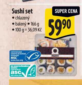 Sushi set  166 g
