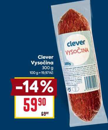 Clever Vysočina 300 g
