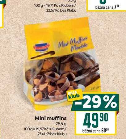 Mini muffins 255 g