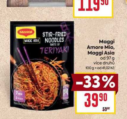 Maggi Amore Mio, Maggi Asia od 97 g 
