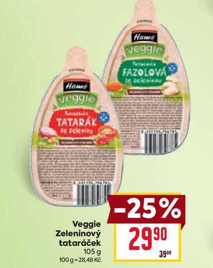 Veggie Zeleninový tataráček 105 g 