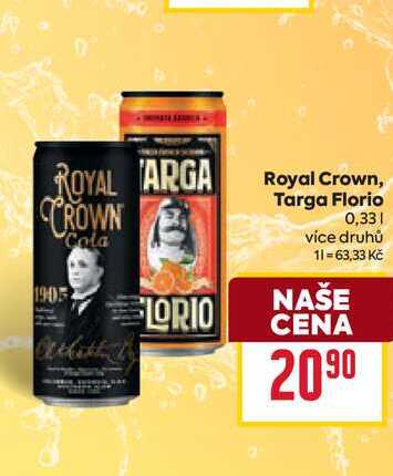 Royal Crown, Targa Florio 0,33l