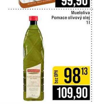 Mueloliva Pomace olivový olej 1l