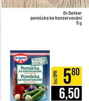 Dr.Oetker pomůcka ke konzervování 5g 