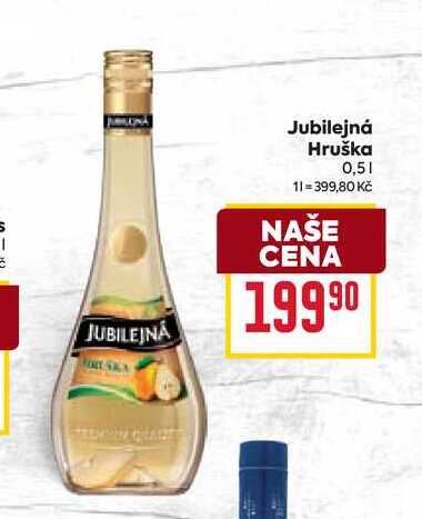Jubilejná Hruška 0,5l