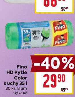 Fino HD Pytle Color sbuchy 35l, 30 ks