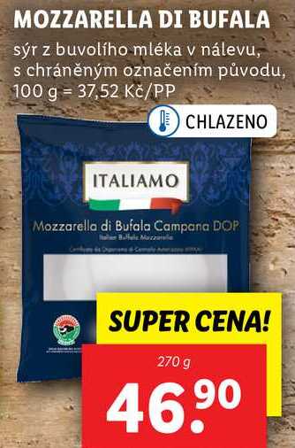 MOZZARELLA DI BUFALA, 270 g