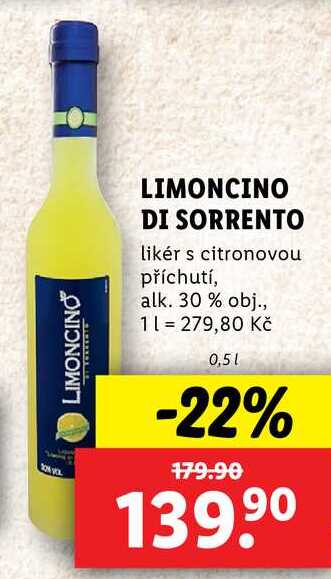 LIMONCINO DI SORRENTO, 0,5 l