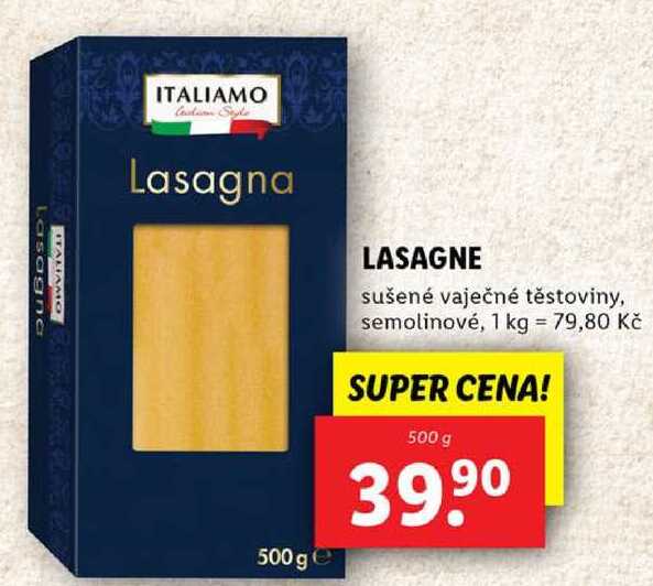 LASAGNE, 500 g