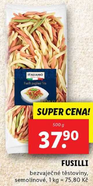 FUSILLI, 500 g