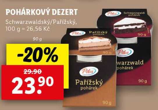 POHÁRKOVÝ DEZERT, 90 g