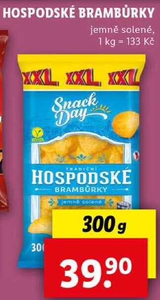HOSPODSKÉ BRAMBŮRKY, 300 g