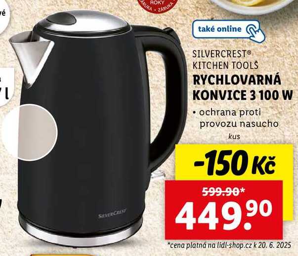 RYCHLOVARNÁ KONVICE 3 100 W 