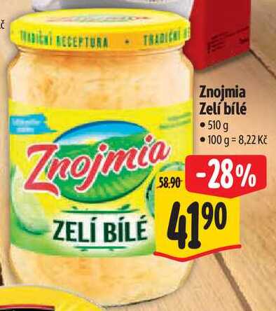 Znojmia Zelí bílé, 510 g
