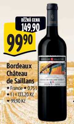 Bordeaux Château de Saillans, 0,75 l