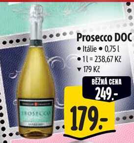 Prosecco DOC, 0,75 l