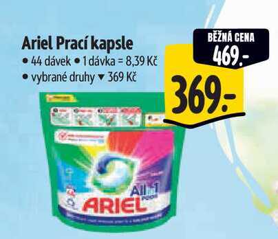 Ariel Prací kapsle 44 dávek 