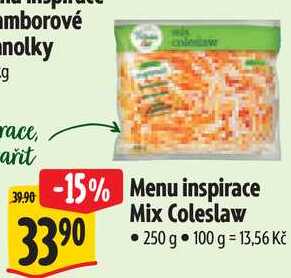 Menu inspirace Mix Coleslaw, 250 g