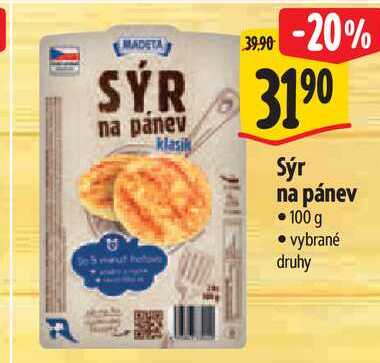 Sýr na pánev, 100 g
