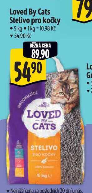 Loved By Cats Stelivo pro kočky 5 kg 