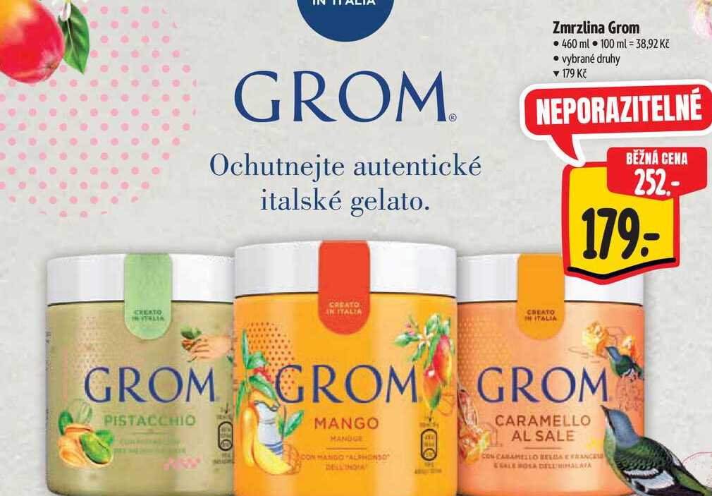   Zmrzlina Grom 460 ml 