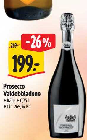   Prosecco Valdobbiadene 0,75 l