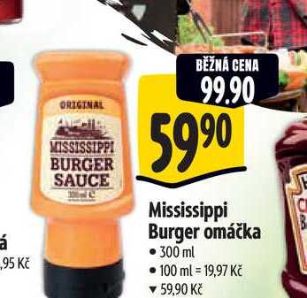  Mississippi Burger omáčka 300 ml  